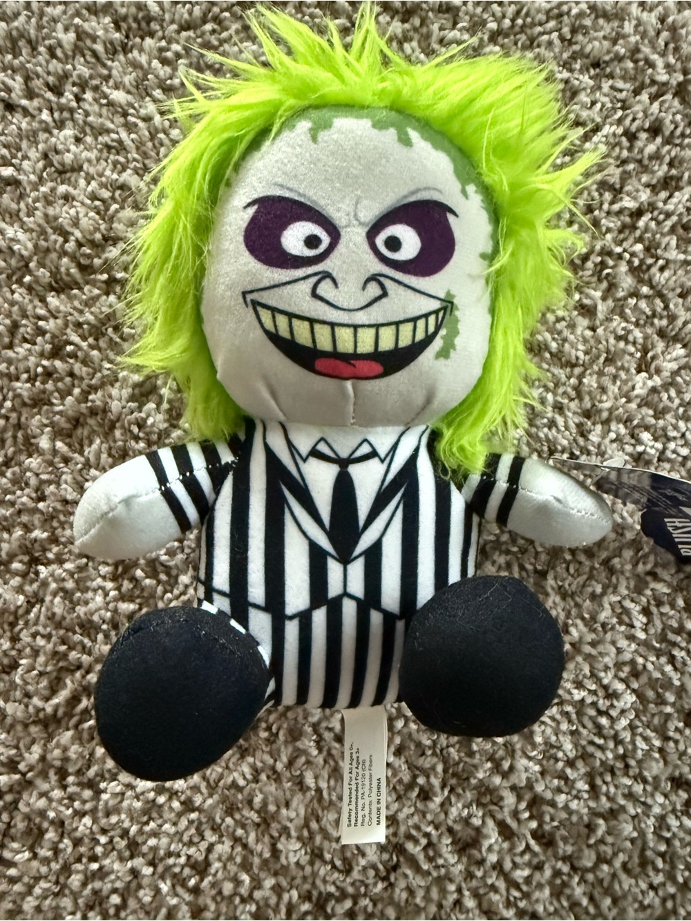 Beetlejuice plush